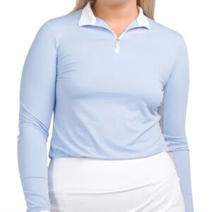 Kastel Denmark Quarter Zip Sun Shirt XL NWOT